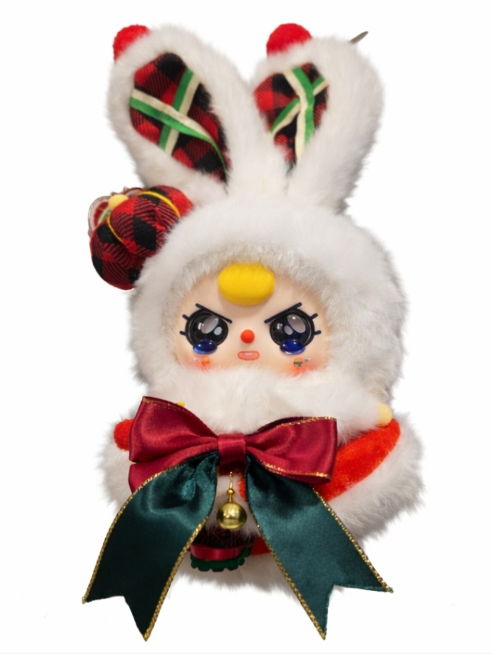Baby Three Merry Christmas Series Plush NIB - Sugarcoat Royalbun